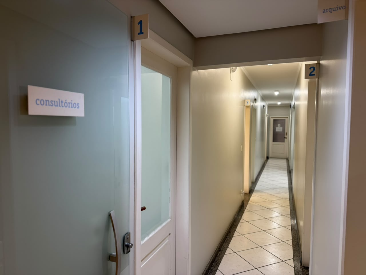 Consultório — ambiente interno