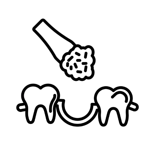 Ícone Enxertos Ósseos